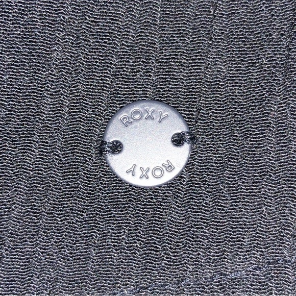 Roxy Black Wrap Front Shorts Romper Size XS - Picture 11 of 12